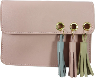 

SB Women Pink PU Sling Bag