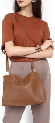 

Carlton London Women Casual Brown PU Sling Bag