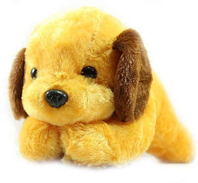 Babique Soft Toys Cute Dog Animal soft Push Toys For Kids Birthday/Home/Car Decoration - 26 cm(Brown)