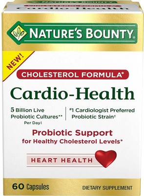 

Nature's Bounty Cardio-Health Probiotics 60 capsules(60 No)