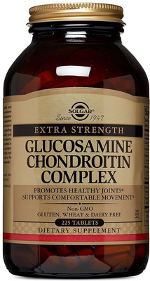 

Solgar Extra Strength Glucosamine Chondroitin Complex Tablets, 225 Tabs(225 No)