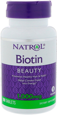 

Natrol Biotin -- 1000 mcg - 100 Tablets(100 No)