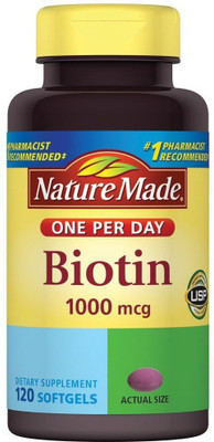 

Nature Made Biotin 1000 mcg 120 Softgels(120 No)