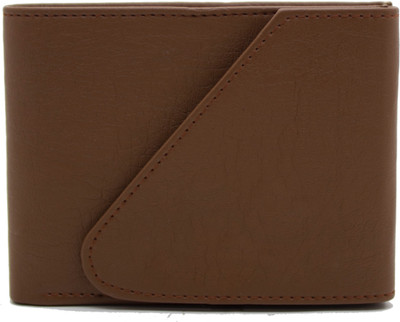 

Nietz Men Tan Artificial Leather Wallet(5 Card Slots)