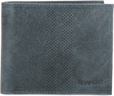 

Newport Men Blue Genuine Leather Wallet(4 Card Slots), Navy