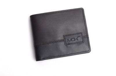 

MOKWORLD Men Brown Genuine Leather Wallet(4 Card Slots)