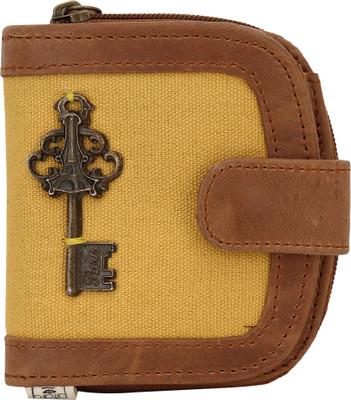 

PITARA Women Brown Genuine Leather Wallet(4 Card Slots), Multicolor