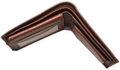 

CHOICE365 Men Tan Genuine Leather Wallet(3 Card Slots), Tan-brown