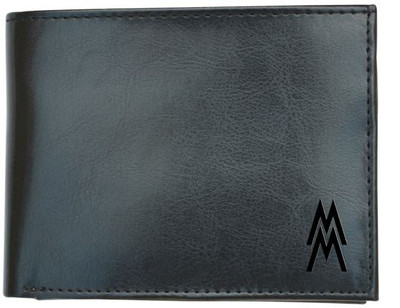

MENZMARC Men Black Artificial Leather Wallet(8 Card Slots)