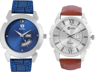 

Knotyy KNTYM27-M01 Day and Date Watch - For Men