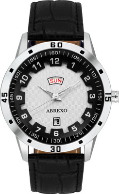 

Abrexo Abx2047-BK WHITE Day and Date Functioning Watch - For Men