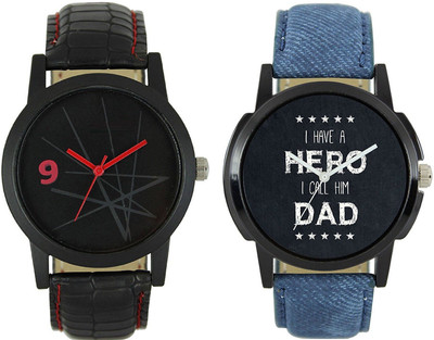 

Rage Enterprise Stylish New Designer Black Dial Men & Women Watch - For Boys