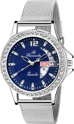 

Buccachi Silver Watch - For Women