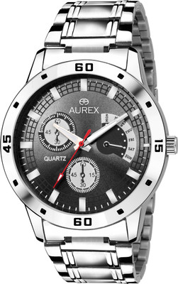 

AUREX AX-GR115-GRYC AWESOME BROWN DIAL Watch - For Men
