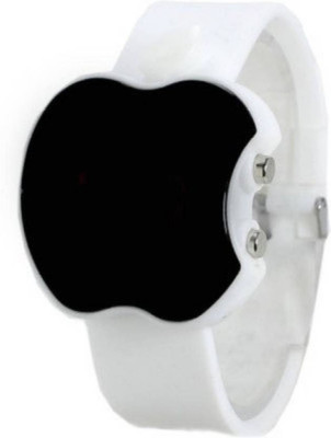 

swan Digital Black Dial Apple Shape Watch For Girls & Boys Watch - For Boys & Girls