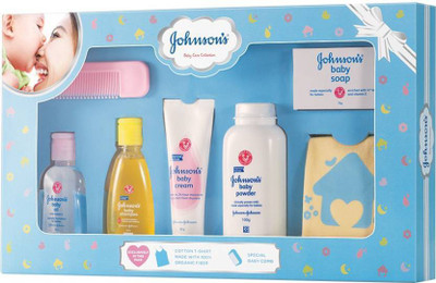 Johnson Baby Baby Complete Collection Combo(Blue)