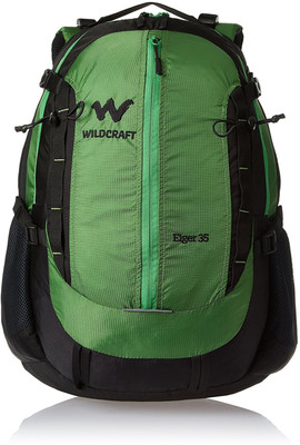 

Wiki by Wildcraft Eiger Plus Green 18 L Backpack(Green)