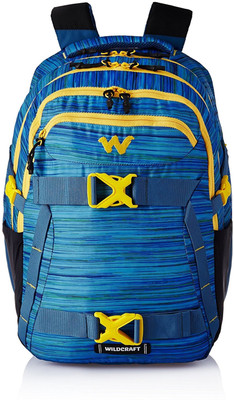 

Wiki by Wildcraft Zephyr Blue Backpack 25.29425 L Backpack(Blue)