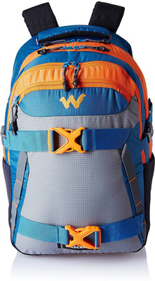 

Wiki by Wildcraft Zephyr Blue Orange Backpack 25.29425 L Backpack(Multicolor)