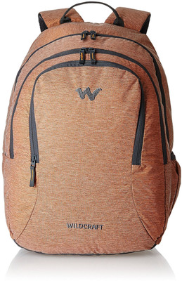 

Wiki by Wildcraft WC MELANGE 4 BLK School bag 18 L Backpack(Brown)