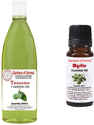 

Gardens Of Aroma Tamanu Carrier Oil And Myrtle Essential Oil(210 ml)