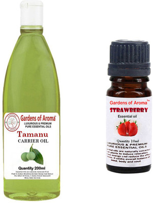 

Gardens Of Aroma Tamanu Carrier Oil And Strawberry Essential Oil(210 ml)