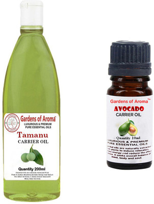 

Gardens Of Aroma Tamanu Carrier Oil And Avocado Carrier Oil(210 ml)