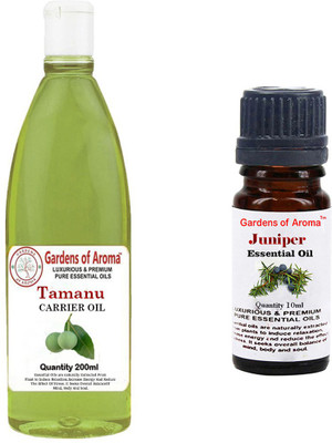 

Gardens Of Aroma Tamanu Carrier Oil And Juniper Essential Oil(210 ml)