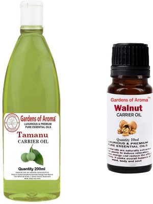 

Gardens Of Aroma Tamanu Carrier Oil And Walnut Carrier Oil(210 ml)