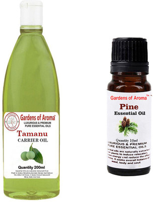 

Gardens Of Aroma Tamanu Carrier Oil And Pine Essential Oil(210 ml)