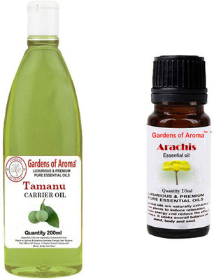 

Gardens Of Aroma Tamanu Carrier Oil And Arachis Essential Oil(210 ml)