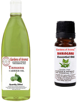 

Gardens Of Aroma Tamanu Carrier Oil And Bhringraj Essential Oil(210 ml)