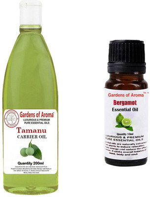 

Gardens Of Aroma Tamanu Carrier Oil And Bergamot Essential Oil(210 ml)