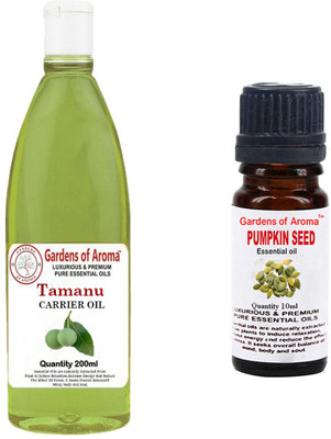 

Gardens Of Aroma Tamanu Carrier Oil And Pumkinseed Essential Oil(210 ml)