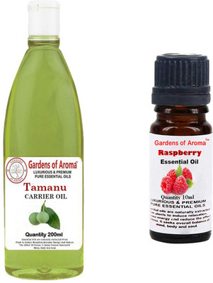 

Gardens Of Aroma Tamanu Carrier Oil And Raspberry Essential Oil(210 ml)