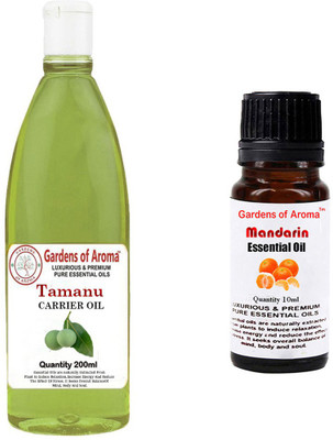 

Gardens Of Aroma Tamanu Carrier Oil And Mandarin Essential Oil(210 ml)