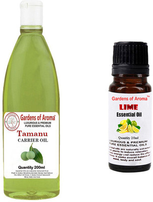 

Gardens Of Aroma Tamanu Carrier Oil And Lime Essential Oil(210 ml)