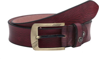 

Hawai Men Brown Genuine Leather Belt