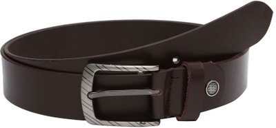 

Hawai Men Brown Genuine Leather Belt