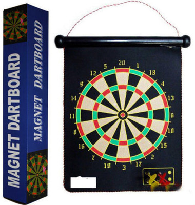 

Grab Offers Roll-up Magnetic Dart Board Game - Hand And Eye Coordination Game For kids. Board Game