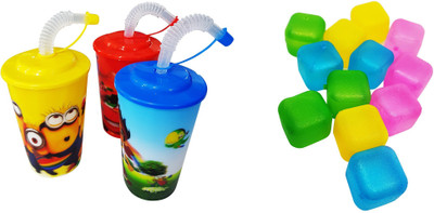 

Fully Milk Shake & Water Shaker 250 ml Sipper(Pack of 15, Multicolor)