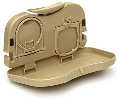 Nightstar Brown Car Tray Cup Holder