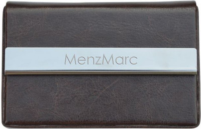 

MENZMARC VC-01 120 Card Holder(Set of 1, Brown)