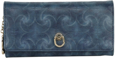 

Butterflies Casual Blue Clutch