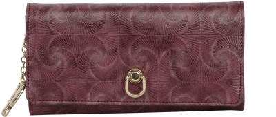 

Butterflies Casual Purple Clutch