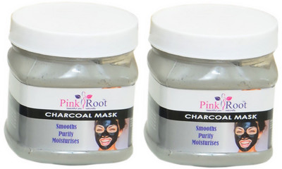 

Pink Root Charcoal Mask 500ml(Set of 2)