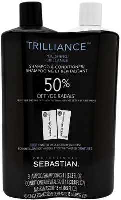 

SEBASTIAN Professional Trilliant Shampoo & Conditioner(Set of 1)