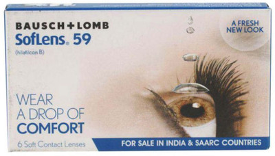 

Bausch & Lomb Soflens 59 Monthly(-0.5, Contact Lenses, Pack of 6)