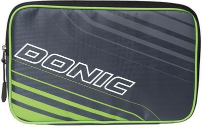 

Donic Scudo Table Tennis Single Bat Cover Bat Cover Free Size(Green, Black)