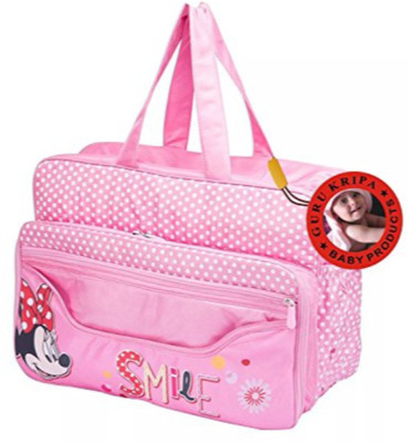 

Guru Kripa Baby Products ™ Presents New Born Baby Multypurpose Mother Bag With Holder Diapper Changing Multi Comprtment For Baby Care And Maternity Handbag Diaper Nappy Mama Shoulder Bag Diaper Bag For Baby Multipurpose Waterproof Mother Bag Diaper Bag wi